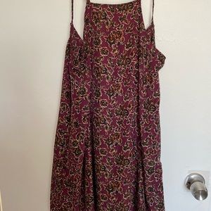 Mimi chica purple rose floral dress